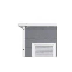 Abri De Jardin En Résine 2,06m² Monopente + Plancher Gris Keter -Boutique De Jardin abri de jardin en resine 206m monopente plancher gris keter 5