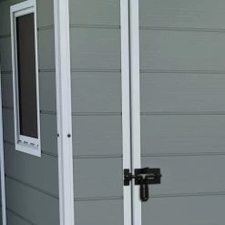 Abri De Jardin En Résine 2,5m² Premium 46 S Gris Clair + Plancher - Keter -Boutique De Jardin abri de jardin en resine 25m premium 46 s gris clair plancher keter 5