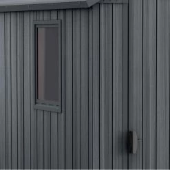 Abri De Jardin En Résine Aspect Bois Grisé 2,3m² Darwin 46 + Plancher - Keter -Boutique De Jardin abri de jardin en resine aspect bois grise 23m darwin 46 plancher keter 4
