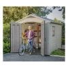 Abri De Jardin En Résine Sydney 6,32m² + Plancher Keter -Boutique De Jardin abri de jardin en resine sydney 632m plancher keter
