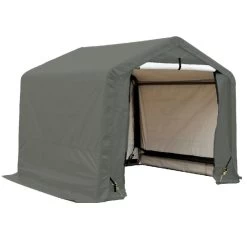 Abri De Jardin En Toile Renforcée Verte Toit 2 Pentes 3,35m² HABRITA -Boutique De Jardin abri de jardin en toile renforcee verte toit 2 pentes 335m habrita 2