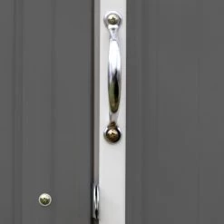 Abri De Jardin EZEE 2,3m² Toit Double Pente En Acier Galvanisé Anthracite Spacemaker -Boutique De Jardin abri de jardin ezee 23 m toit double pente en acier galvanise anthracite spacemaker 3