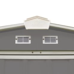 Abri De Jardin EZEE 2,3m² Toit Double Pente En Acier Galvanisé Anthracite Spacemaker -Boutique De Jardin abri de jardin ezee 23 m toit double pente en acier galvanise anthracite spacemaker 4