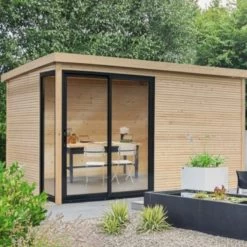 Abri De Jardin Faro 12,25m² En Bois Massif 28mm Avec Double Porte Vitrée - SOLID 9 Abri De Jardin Faro 12,25m² En Bois Massif 28mm Avec Double Porte Vitrée - SOLID -Boutique De Jardin abri de jardin faro 1225m en bois massif 28mm avec double porte vitree solid 3