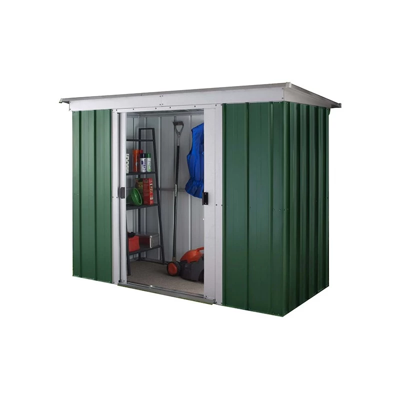 Abri De Jardin Métal 2,36m² + Kit D'ancrage Inclus - YARDMASTER 3 Abri De Jardin Métal 2,36m² + Kit D'ancrage Inclus - YARDMASTER