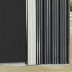 Abri De Jardin Métal 5,64m² Skylight Anthracite + Kit D'ancrage X-METAL -Boutique De Jardin abri de jardin metal 562m skylight anthracite kit d ancrage x metal 3