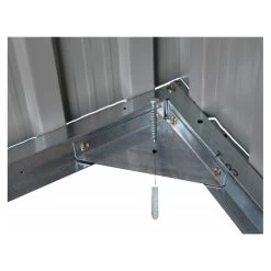 Abri De Jardin Métal 9,12m² WoodTouch Beige + Kit D'ancrage X-METAL 13 Abri De Jardin Métal 9,12m² WoodTouch Beige + Kit D'ancrage X-METAL -Boutique De Jardin abri de jardin metal 912m woodtouch beige kit d ancrage x metal 5