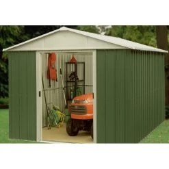 Abri De Jardin Métal Vert 7,18m² + Kit D'ancrage Inclus - YARDMASTER 9 Abri De Jardin Métal Vert 7,18m² + Kit D'ancrage Inclus - YARDMASTER -Boutique De Jardin abri de jardin metal vert 718m kit d ancrage inclus yardmaster 1