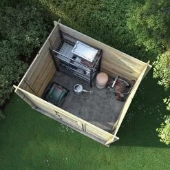 Abri De Jardin Moderne En Bois Traité Autoclave 3,9m² - Madriers 28mm - Nicia - Forest Style -Boutique De Jardin abri de jardin moderne en bois traite autoclave 39m madriers 28mm nicia forest style 2