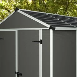 Abri De Jardin RUBICON 5,6m² En Aluminium Et Polycarbonate - Palram - Canopia -Boutique De Jardin abri de jardin rubicon 56m en aluminium et polycarbonate palram 1 5