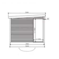 Abri De Jardin Tavira 26m² En Bois Massif 28mm Avec Terrasse Couverte - SOLID 7 Abri De Jardin Tavira 26m² En Bois Massif 28mm Avec Terrasse Couverte - SOLID -Boutique De Jardin abri de jardin tavira 26m en bois massif 28mm avec terrasse couverte solid 2