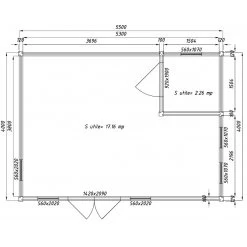 Abri En Bois Massif 22m² Avec Isolation Madriers 100mm Gardy Shelter -Boutique De Jardin abri en bois massif 22m avec isolation madriers 100mm gardy shelter 3