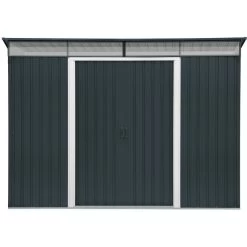 Abri En Métal Anthracite Avec Puits De Lumière Skylight 4,85m² DURAMAX + Kit Ancrage 11 Abri En Métal Anthracite Avec Puits De Lumière Skylight 4,85m² DURAMAX + Kit Ancrage -Boutique De Jardin abri en metal anthracite avec puits de lumiere skylight 484m duramax kit ancrage 3