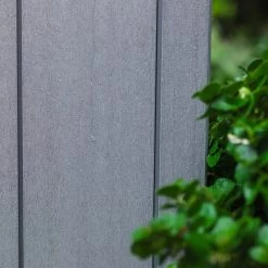 Abri Monopente En Résine Brossée Brossium 7,4m² + Plancher KETER -Boutique De Jardin abri en resine brossee monopente brossium 6m plancher keter 10