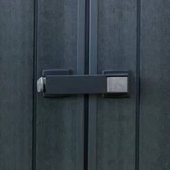 Abri Monopente En Résine Brossée Brossium 7,4m² + Plancher KETER -Boutique De Jardin abri en resine brossee monopente brossium 6m plancher keter 8