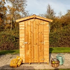 Abri Therma 1,96m² En Bois Thermo Traité Avec Plancher - HABRITA -Boutique De Jardin abri therma 196m en bois thermo traite avec plancher habrita 3