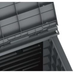 Armoire De Rangement En Résine Gris 850L StoreAway – DURAMAX -Boutique De Jardin armoire de rangement en resine gris 850l storeaway duramax 4