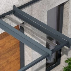 Auvent Marquise En Acrylique Gris Clair NANCY™ 3000 – Canopia By Palram 11 Auvent Marquise En Acrylique Gris Clair NANCY™ 3000 – Canopia By Palram -Boutique De Jardin auvent marquise en acrylique gris clair nancy 3000 canopia 3