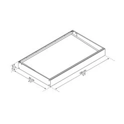 Auvent Marquise En Acrylique Gris Clair Sophia™ 1600 – Canopia -Boutique De Jardin auvent marquise en acrylique gris clair sophia 1600 canopia 2