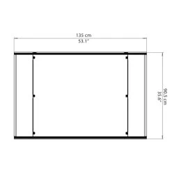 Auvent Marquise En Polycarbonate 6mm Lyra™ 1350 – Palram - Canopia 10 Auvent Marquise En Polycarbonate 6mm Lyra™ 1350 – Palram - Canopia -Boutique De Jardin auvent marquise en polycarbonate 6mm lyra 1350 palram 2