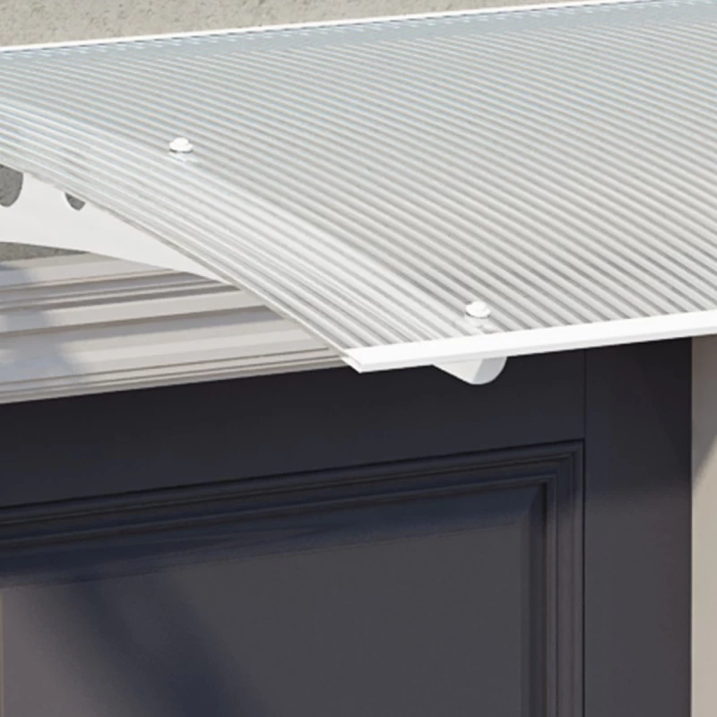 Auvent Marquise En Polycarbonate 6mm Lyra™ 1350 – Palram - Canopia 7 Auvent Marquise En Polycarbonate 6mm Lyra™ 1350 – Palram - Canopia – Image 5