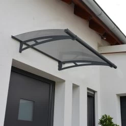 Auvent Marquise Gris AQUILA™ 1500 – Canopia By Palram -Boutique De Jardin auvent marquise gris aquila 1500 palram canopia 3