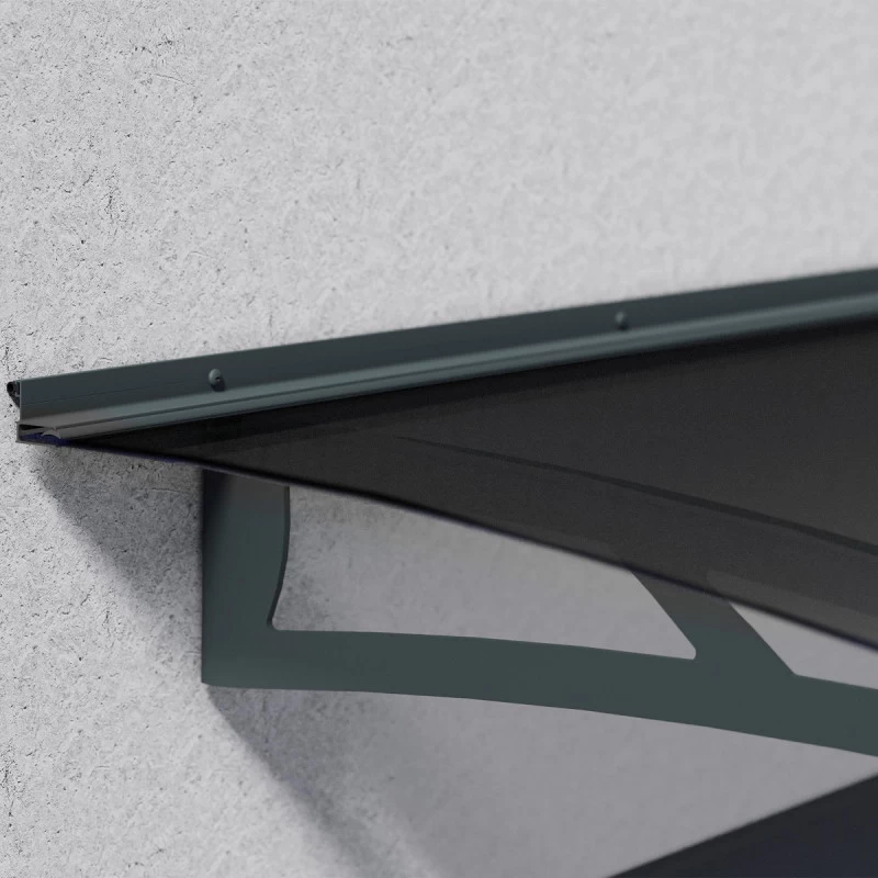 Auvent Marquise Gris AQUILA™ 4500 - Canopia By Palram 8 Auvent Marquise Gris AQUILA™ 4500 - Canopia By Palram – Image 6