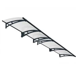 Auvent Marquise Transparent AQUILA™ 4100 - Palram - Canopia -Boutique De Jardin auvent marquise transparent aquila 4100 palram 2