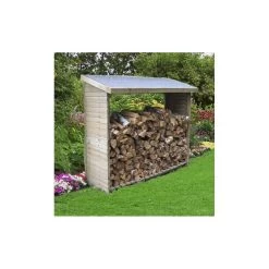 Bucher Mural 2 Stères En Bois Massif Certifié FSC Traité Autoclave