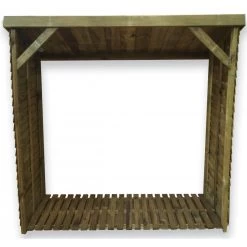 Bucher Mural 2 Stères En Bois Massif Certifié FSC Traité Autoclave -Boutique De Jardin bucher mural en bois massif certifie traite autoclave 4