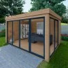 Bureau De Jardin En Bois Massif 11,8m² - Madriers 40mm Traités Teinté Marron Gardy Shelter 2 Bureau De Jardin En Bois Massif 11,8m² - Madriers 40mm Traités Teinté Marron Gardy Shelter -Boutique De Jardin bureau de jardin en bois massif 118m madriers 40mm traites teinte marron gardy shelter