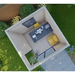 Bureau De Jardin En Bois Massif 8,88m² - Madriers 40mm Gardy Shelter 11 Bureau De Jardin En Bois Massif 8,88m² - Madriers 40mm Gardy Shelter -Boutique De Jardin bureau de jardin en bois massif 888m madriers 40mm gardy shelter 3