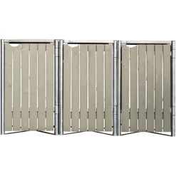 Cache-poubelle 3 Compartiments Müllbox En Bois Traité Gris 3x240L – HIDE 7 Cache-poubelle 3 Compartiments Müllbox En Bois Traité Gris 3x240L – HIDE -Boutique De Jardin cache poubelle 3 compartiments mullbox en bois traite gris 3x240l hide 2