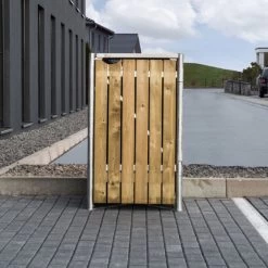 Cache-poubelle Müllbox En Bois Traité Naturel 240L – HIDE 11 Cache-poubelle Müllbox En Bois Traité Naturel 240L – HIDE -Boutique De Jardin cache poubelle mullbox en bois traite naturel 240l hide 3