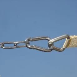 Chaîne 4mm INOX 2m Pour Voiles D'ombrage - NESLING -Boutique De Jardin chaine 4mm inox 2m pour voiles d ombrage nesling 2