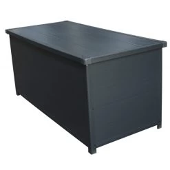 Coffre De Jardin En Résine Anthracite 610L - Jôbu -Boutique De Jardin coffre de jardin en resine anthracite 610l jobu 2