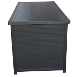 Coffre De Jardin En Résine Anthracite 610L - Jôbu -Boutique De Jardin coffre de jardin en resine anthracite 610l jobu 4