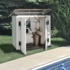 Coffre De Jardin En Résine Avec Plancher 1100L BOX EVO 100 – Garofalo