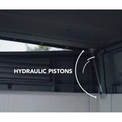 Coffre De Jardin En Résine Brossée Brossium 1150L - Keter -Boutique De Jardin coffre de jardin en resine brossee brossium 1150l keter 5