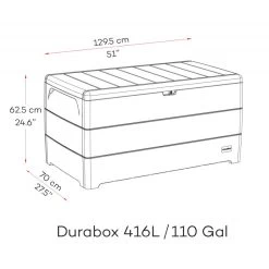 Coffre De Rangement En Résine Anthracite 416L Durabox – DURAMAX 10 Coffre De Rangement En Résine Anthracite 416L Durabox – DURAMAX -Boutique De Jardin coffre de rangement en resine anthracite 416l durabox duramax 2