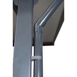 Descentes De Gouttières Grises Pour Toit De Terrasse X-METAL -Boutique De Jardin descentes de gouttieres grises pour toit de terrasse x metal 3
