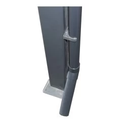 Descentes De Gouttières Grises Pour Toit De Terrasse X-METAL -Boutique De Jardin descentes de gouttieres grises pour toit de terrasse x metal 5