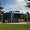 Ensemble De Rideaux 4 Pièces Pour Pergolas Dallas 6100 De 22m² - Palram - Canopia