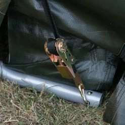 Garage Démontable 18,3m² à Toit Arrondi En Acier Et Polyéthylène Vert – Shelter Logic 12 Garage Démontable 18,3m² à Toit Arrondi En Acier Et Polyéthylène Vert – Shelter Logic -Boutique De Jardin garage demontable 183m a toit arrondi en acier et polyethylene vert shelter logic 4