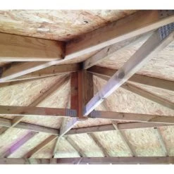 Kiosque Carré Holm 1 En Bois FSC – 4,31x4,31m - Karibu -Boutique De Jardin kiosque carre holm 1 en bois fsc 431x431m karibu 2