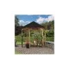 Kiosque En Bois Hexagonal Madrid - Diam. 3,49m - Karibu -Boutique De Jardin kiosque en bois hexagonal madrid diam 349m karibu