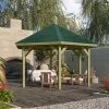 Kiosque Hexagonal En Bois Autoclave Oslo 2 – Diam. 3,70m – Avec Shingles – Karibu 1 Kiosque Hexagonal En Bois Autoclave Oslo 2 – Diam. 3,70m – Avec Shingles – Karibu -Boutique De Jardin kiosque hexagonal en bois autoclave oslo 2 diam 370m avec shingles karibu
