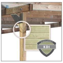 Kiosque Rectangulaire En Bois Autoclave Holm 2 – 4,31x7,78m – Avec Shingles – Karibu -Boutique De Jardin kiosque rectangulaire en bois autoclave holm 2 431x778m avec shingles karibu 2