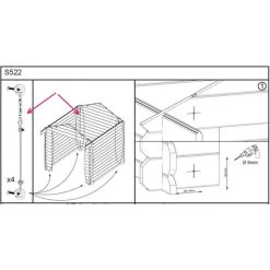 Kit Anti-tempête Pour Abris Et Garages SOLID -Boutique De Jardin kit anti tempete pour abris et garages solid 2