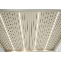 Kit éclairage 2 Lames Blanches LEDS 3m + Télécommande Pour Pergola Ombrea -Boutique De Jardin kit eclairage 2 lames blanches leds 3m telecommande pour pergola ombrea 4